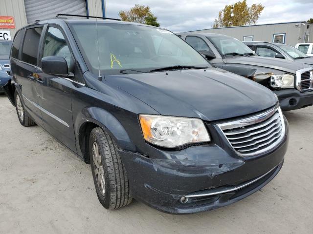 2C4RC1BG8ER312577 - 2014 CHRYSLER TOWN & COU BLUE photo 1