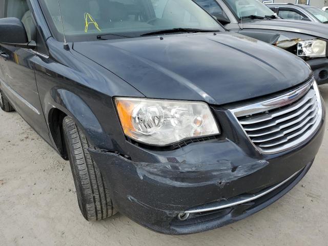 2C4RC1BG8ER312577 - 2014 CHRYSLER TOWN & COU BLUE photo 10