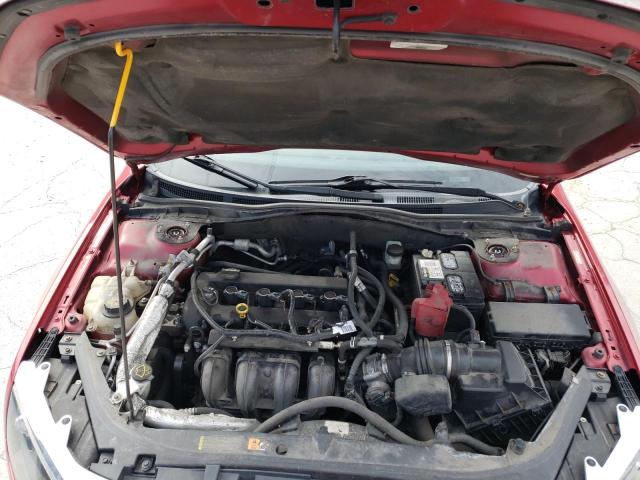 3FAHP0JA8CR412490 - 2012 FORD FUSION RED photo 7