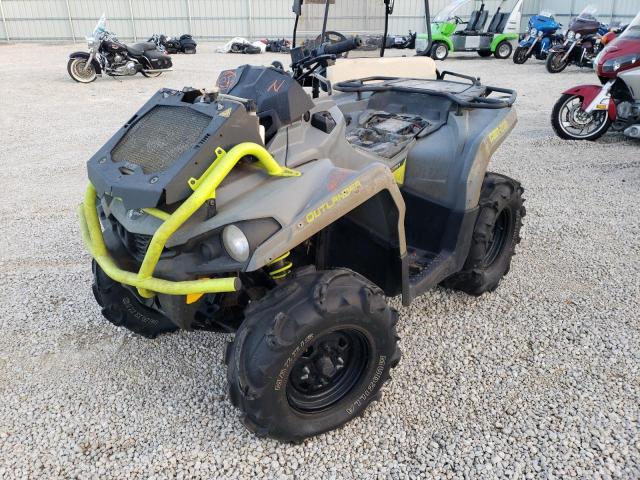 3JBLWAT40MJ001723 - 2021 CAN-AM OUTLANDER GRAY photo 2