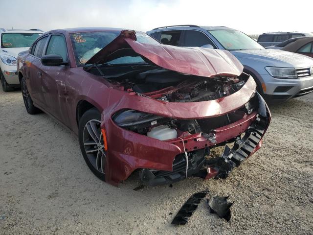 2C3CDXJG6JH224803 - 2018 DODGE CHARGER GT RED photo 1