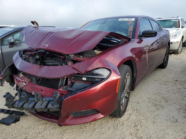 2C3CDXJG6JH224803 - 2018 DODGE CHARGER GT RED photo 2