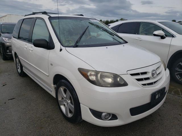 JM3LW28J560570371 - 2006 MAZDA MPV WAGON WHITE photo 1