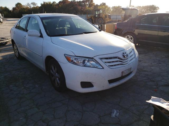 4T1BF3EK4BU590259 - 2011 TOYOTA CAMRY LE A WHITE photo 1