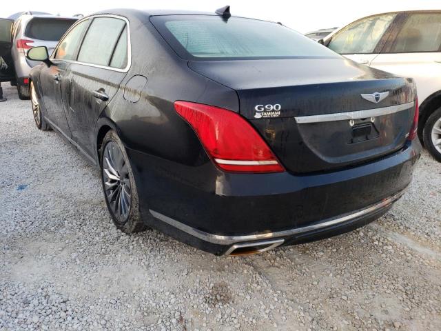 KMTF54JH5KU053619 - 2019 GENESIS G90 ULTIMA BLACK photo 3