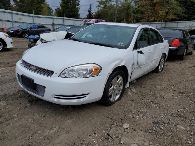 2G1WB5E37E1116241 - 2014 CHEVROLET IMPALA LIM WHITE photo 2