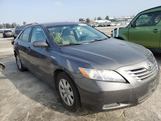 4T1BB46K27U003497 - 2007 TOYOTA CAMRY HYBR GRAY photo 1