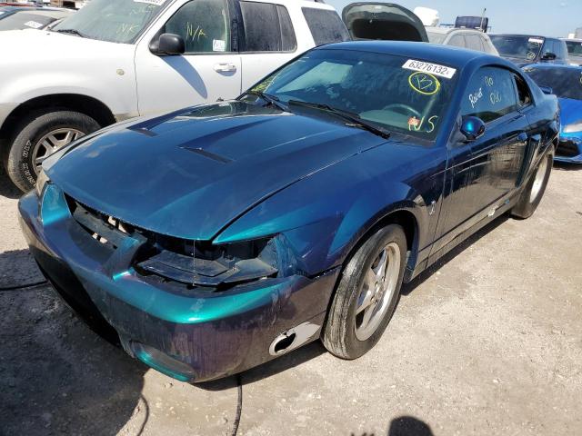 1FAFP48Y84F173734 - 2004 FORD MUSTANG CO TWO TONE photo 2