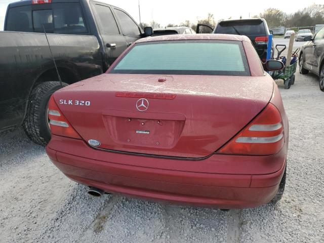 WDBKK65F33F285005 - 2003 MERCEDES-BENZ SLK 320 MAROON photo 6