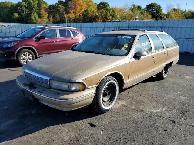 1G1BL8376PW109179 - 1993 CHEVROLET CAPRICE CL BEIGE photo 2