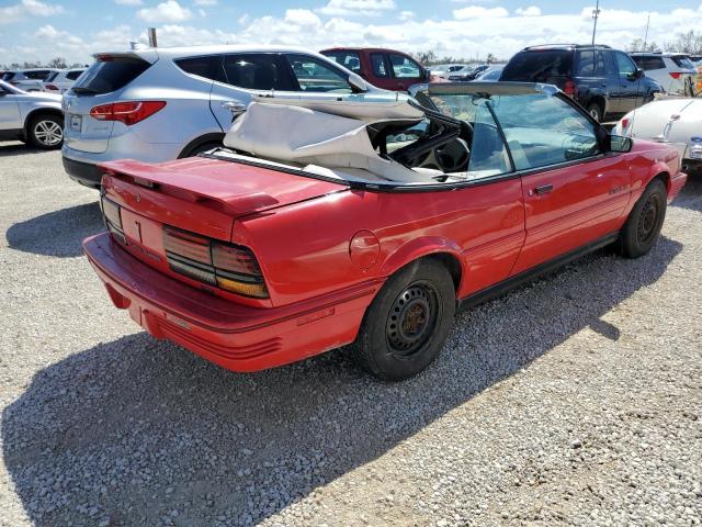 1G2JB34HXN7586788 - 1992 PONTIAC SUNBIRD SE RED photo 4