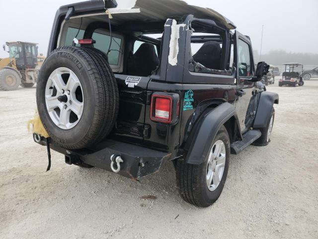 1C4GJXAG0KW617477 - 2019 JEEP WRANGLER S BLACK photo 4