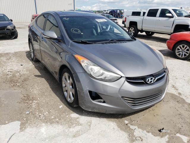 5NPDH4AE5BH075682 - 2011 HYUNDAI ELANTRA GRAY photo 1