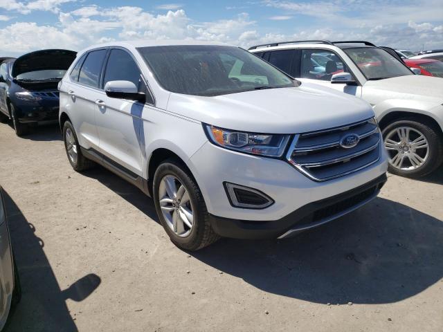 2FMPK3J90GBB48533 - 2016 FORD EDGE SEL WHITE photo 1