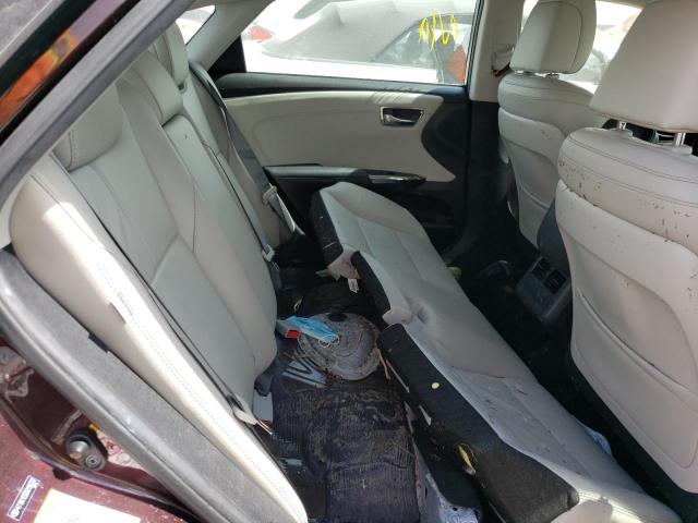 4T1BK1EB2GU196332 - 2016 TOYOTA AVALON XLE PURPLE photo 6