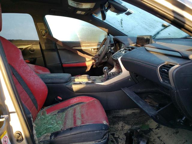 JTJYARBZ8K2153763 - 2019 LEXUS NX 300 BAS ნაცრისფერი ფოტო 5