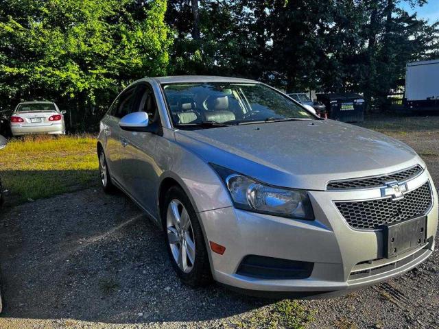 1G1P75SZ3E7300433 - 2014 CHEVROLET CRUZE SILVER photo 1