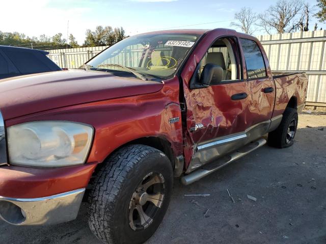 1D7HA182X8J140175 - 2008 DODGE RAM 1500 S RED photo 10