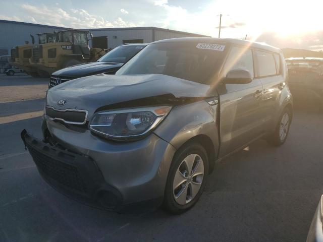 KNDJN2A26G7260955 - 2016 KIA SOUL GRAY photo 2