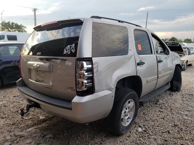 1GNFC13038R237065 - 2008 CHEVROLET TAHOE SILVER photo 4