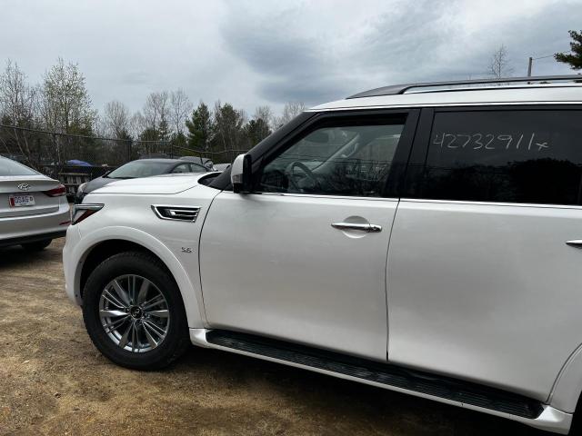 JN8AZ2NE9K9238748 - 2019 INFINITI QX80 LUXE WHITE photo 2