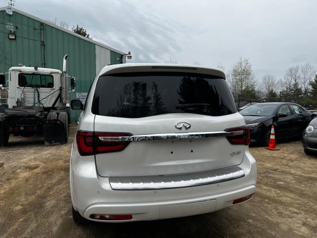 JN8AZ2NE9K9238748 - 2019 INFINITI QX80 LUXE WHITE photo 3