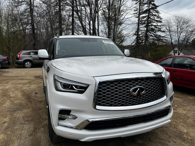 JN8AZ2NE9K9238748 - 2019 INFINITI QX80 LUXE WHITE photo 8