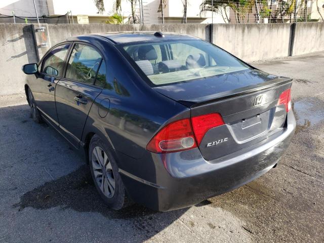 JHMFA36298S017346 - 2008 HONDA CIVIC HYBR GRAY photo 3