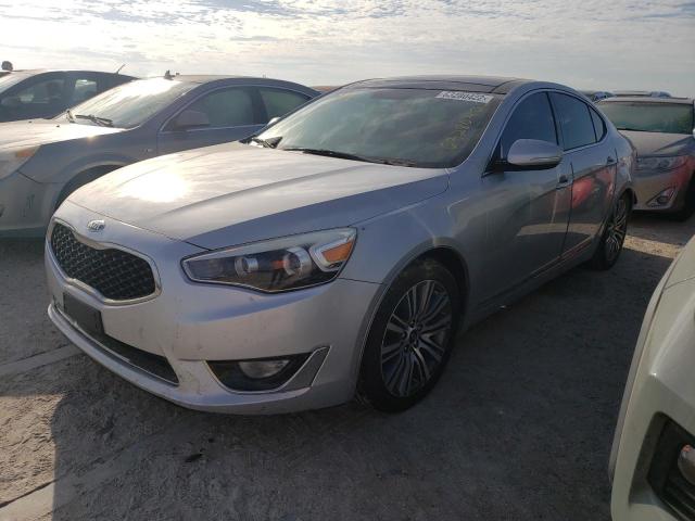 KNALN4D70G5221105 - 2016 KIA CADENZA LU SILVER photo 2