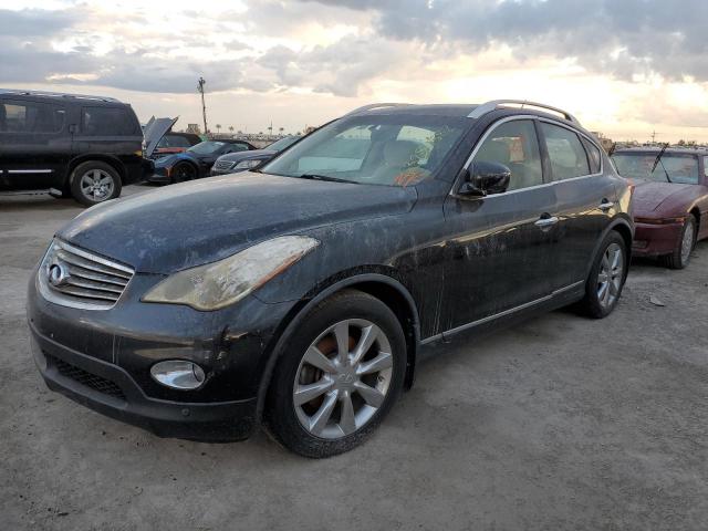 JN1AJ0HR0BM854909 - 2011 INFINITI EX35 BASE BLACK photo 2