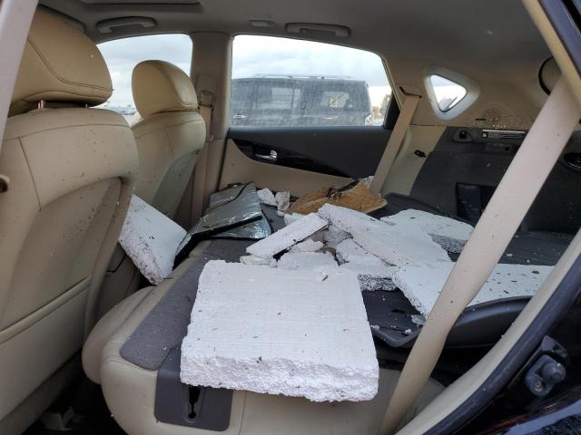 JN1AJ0HR0BM854909 - 2011 INFINITI EX35 BASE BLACK photo 6