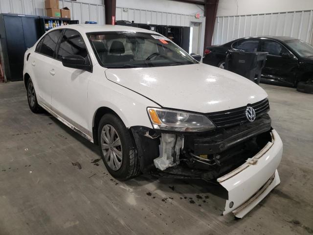 3VW2K7AJ0DM240457 - 2013 VOLKSWAGEN JETTA BASE WHITE photo 1