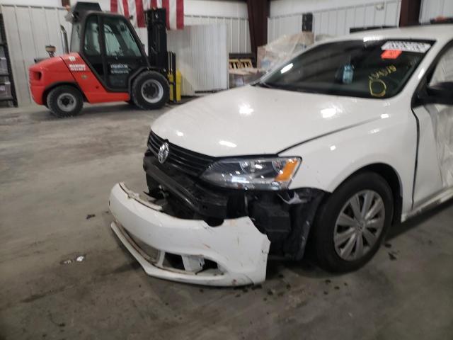 3VW2K7AJ0DM240457 - 2013 VOLKSWAGEN JETTA BASE WHITE photo 10