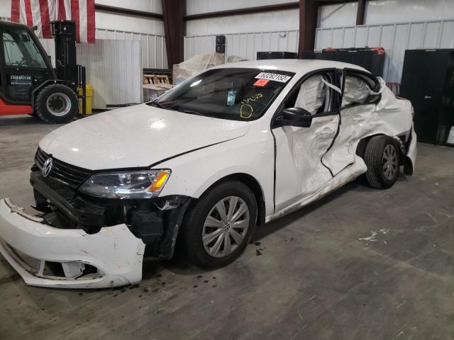 3VW2K7AJ0DM240457 - 2013 VOLKSWAGEN JETTA BASE WHITE photo 2