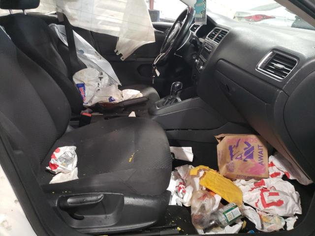 3VW2K7AJ0DM240457 - 2013 VOLKSWAGEN JETTA BASE WHITE photo 5