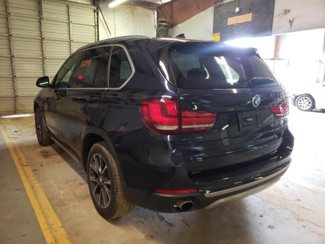 5UXKR2C39H0U21838 - 2017 BMW X5 SDRIVE3 BLUE photo 3