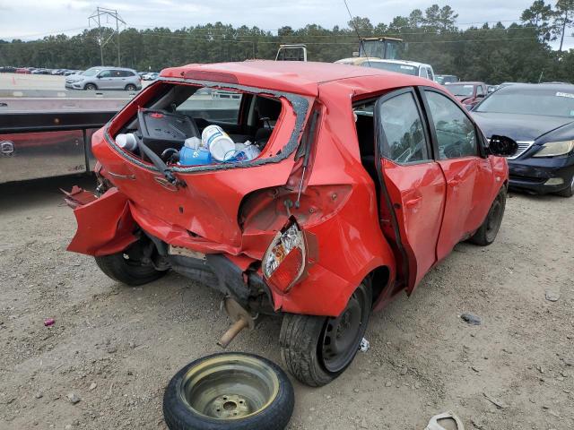 JM1DE1HZ6B0124112 - 2011 MAZDA 2 RED photo 4