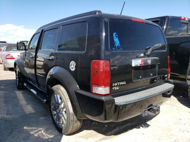 1D8GT58607W610744 - 2007 DODGE NITRO R/T BLACK photo 3