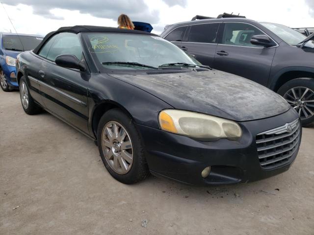 1C3EL65R64N145645 - 2004 CHRYSLER SEBRING LI BLACK photo 1