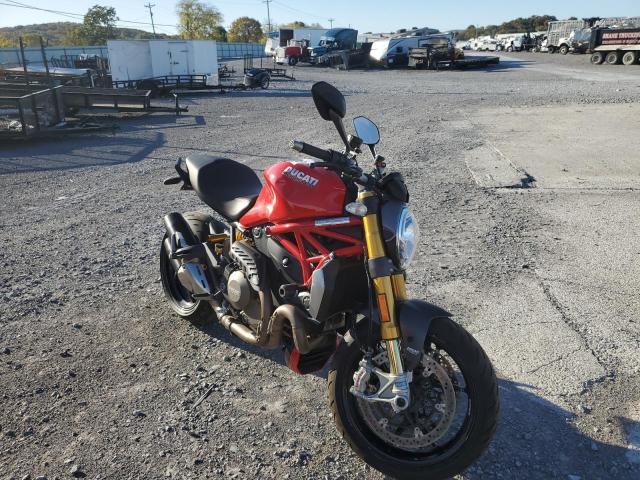 ZDM1RBSW2EB004381 - 2014 DUCATI MONSTER 12 RED photo 9