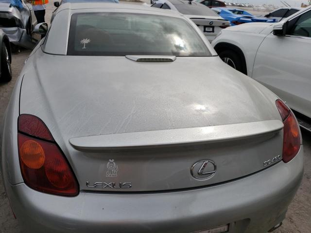 JTHFN48Y930046720 - 2003 LEXUS SC 430 SILVER photo 6