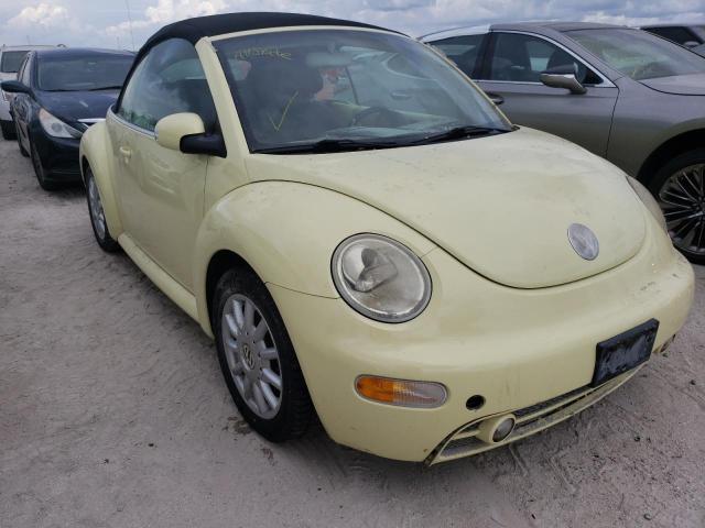 3VWCM31Y75M367051 - 2005 VOLKSWAGEN NEW BEETLE 黄色 照片 1