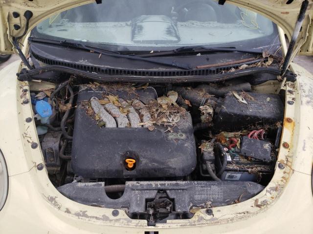 3VWCM31Y75M367051 - 2005 VOLKSWAGEN NEW BEETLE 黄色 照片 7