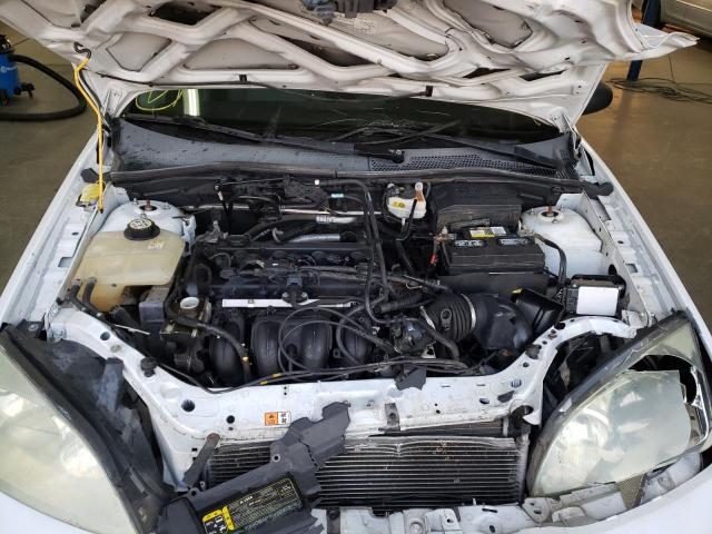 1FAFP34N77W111073 - 2007 FORD FOCUS ZX4 WHITE photo 7