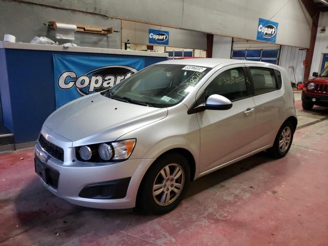 1G1JA6SH6C4187127 - 2012 CHEVROLET SONIC LS SILVER photo 2