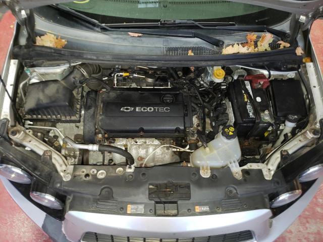 1G1JA6SH6C4187127 - 2012 CHEVROLET SONIC LS SILVER photo 7