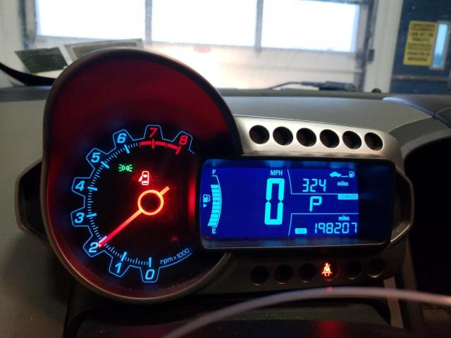 1G1JA6SH6C4187127 - 2012 CHEVROLET SONIC LS SILVER photo 8