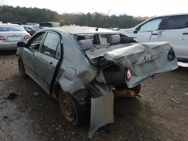 1NXBR32E54Z280498 - 2004 TOYOTA COROLLA SE GRAY photo 3