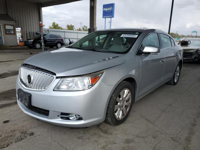 1G4GD5ER3CF210449 - 2012 BUICK LACROSSE P SILVER photo 2