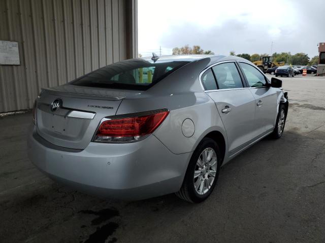 1G4GD5ER3CF210449 - 2012 BUICK LACROSSE P SILVER photo 4